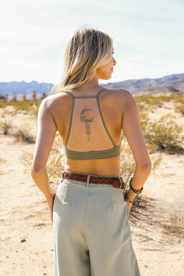 The Crescent Moon Dream Catcher Bralette